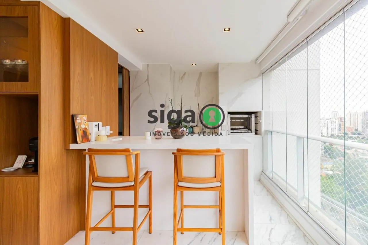 Imagem Apartamento alto padrão reformado no Brooklin 3 suítes automação e lazer completo