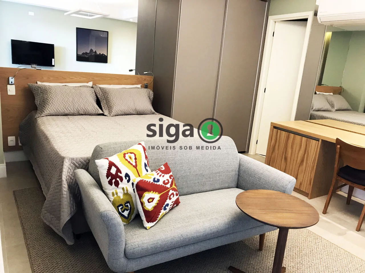 Imagem APARTAMENTO A VENDA MOBILIADO E DECORADO NO BROOLIN