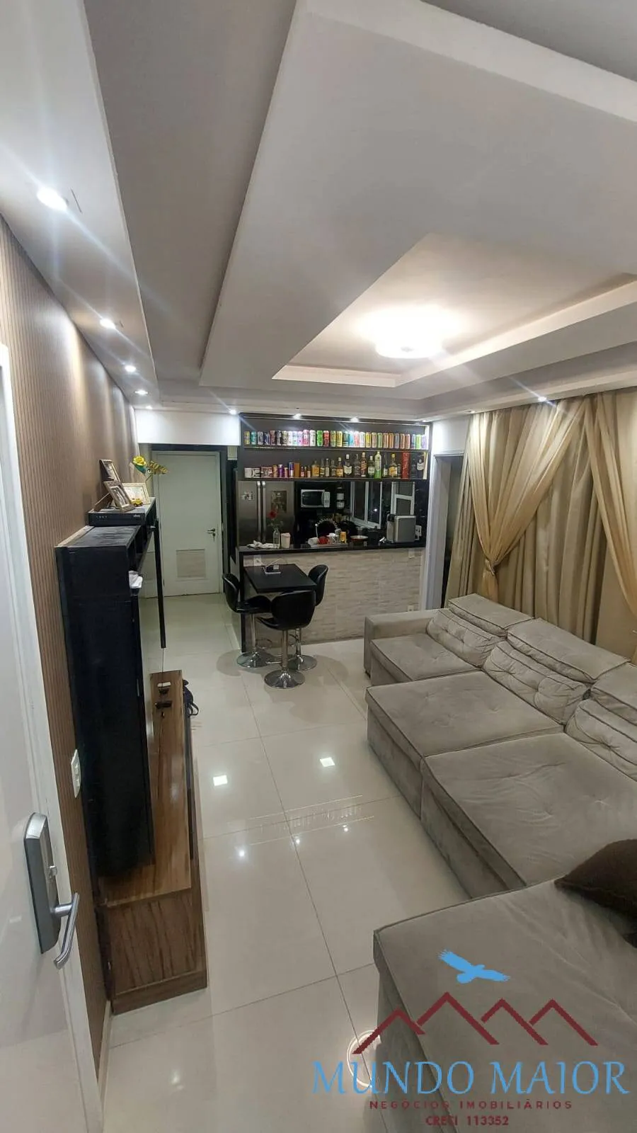 Imagem 88m² Pronto p/ Morar c/ Lazer Completo + 2 Vagas Cobertas Ao Lado do Atrim!