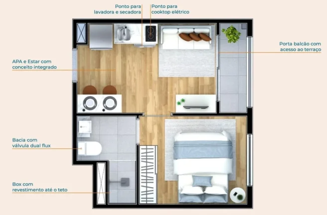 Imagem No Metrocasa Freguesia do Ó é você perto da família e de todas as facilidades. É Você + perto ...