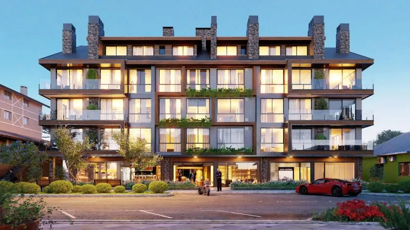 Foto do imóvel Apartamento à venda em Canela, Centro , com 1 quarto, 58.62m2