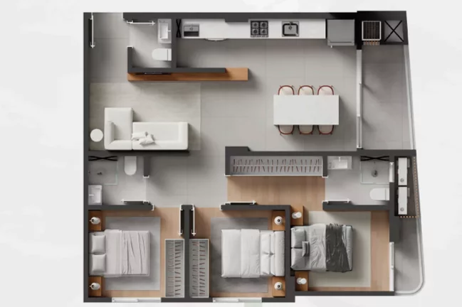 Imagem NF Harmonic - Apartamento à venda no bairro Centro - Itajaí/SC