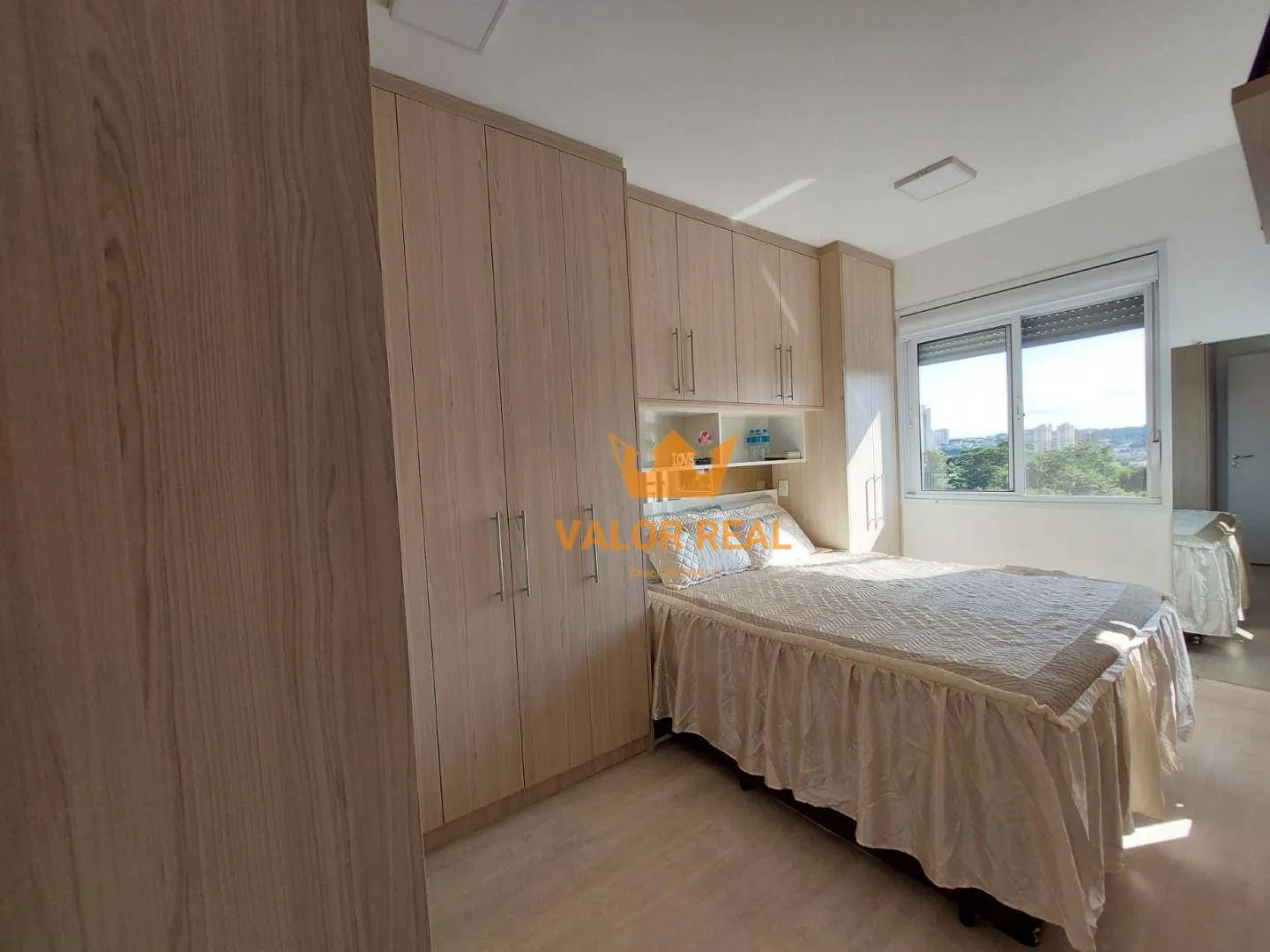 Imagem Apartamento 83 m2, 3 Dormitórios, 2 vagas, Forest Jundiaí, vista panorâmica para o bosque. Quitado.
