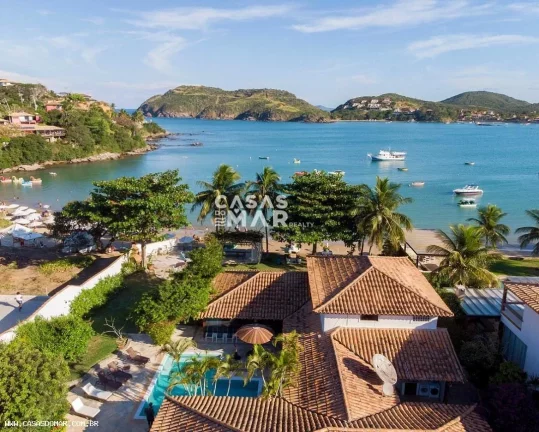 Foto do imóvel Casa Frente Mar para Temporada em Armação dos Búzios / RJ no bairro Ferradura
