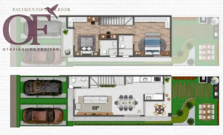 Imagem Kaza Alamedas Medeiros - 2 Suítes - 90m² - Jundiaí/SP