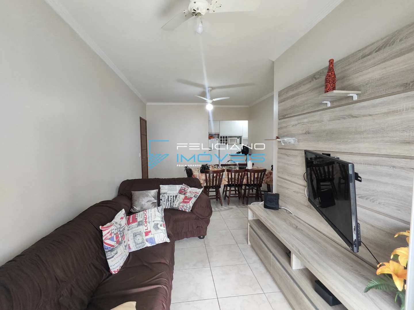 Imagem Apartamento com 2 quartos, Guilhermina, Praia Grande - R$ 495 mil, Cod: 4718