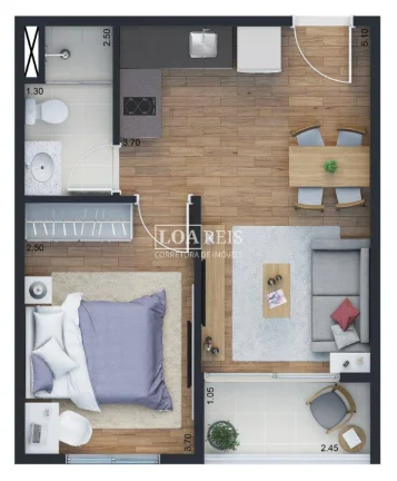 Imagem APARTAMENTO COM ÁREA DE LAZER COMPLATA- CENTRO DE SÃO JOSÉ DOS CAMPOS