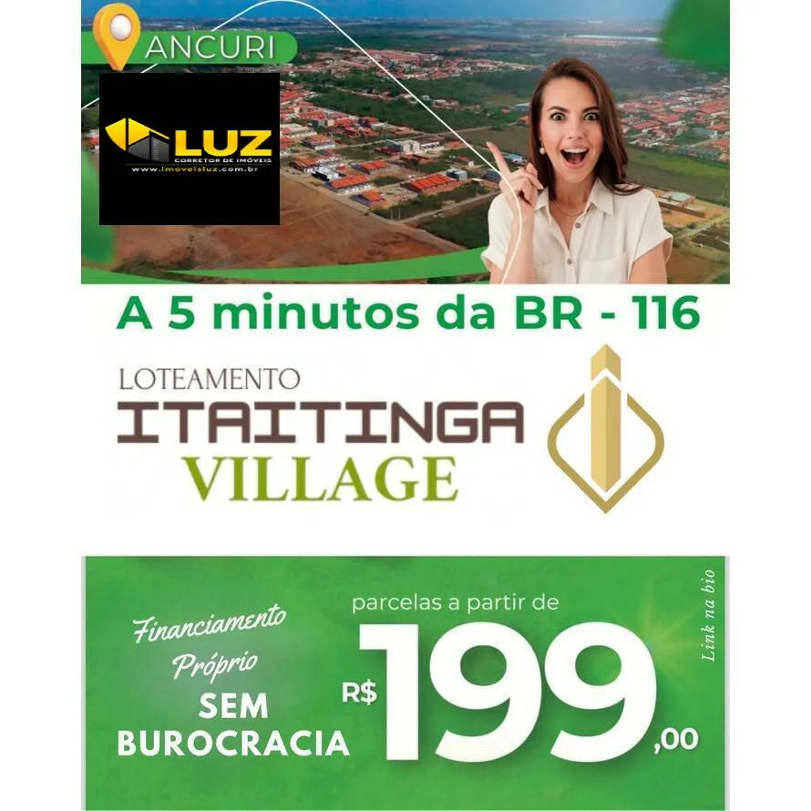 Imagem ITAITINGA VILLAGE - LOTES PRÓXIMO A MESSEJANA