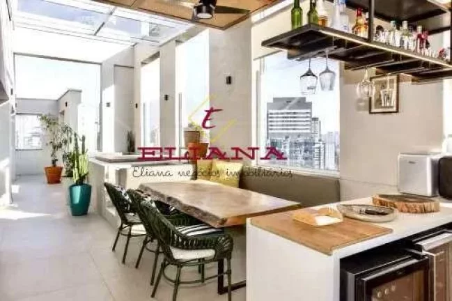 Imagem Cobertura à venda em São Paulo, Vila Olímpia, com 2 quartos, 148m²