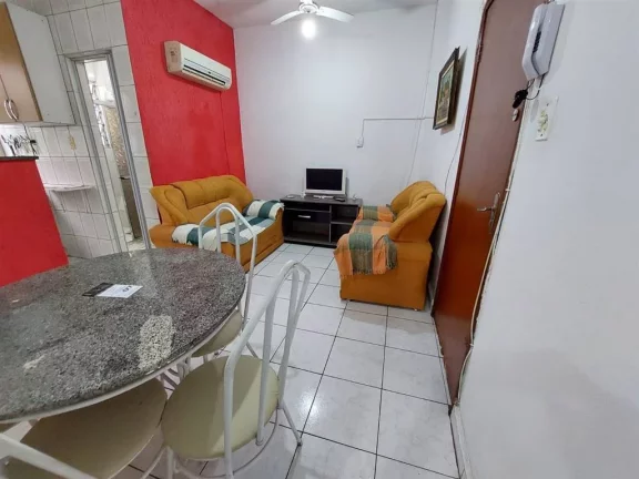 Imagem Apartamento com 1 dorm, Boqueirão, Praia Grande - R$ 165 mil, Cod: 1988