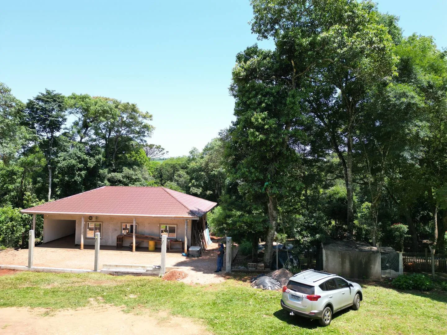 Imagem Chácara à venda em Cascavel, Colonia Barreiros - Casa sede, Ar condicionado, Água e Energia