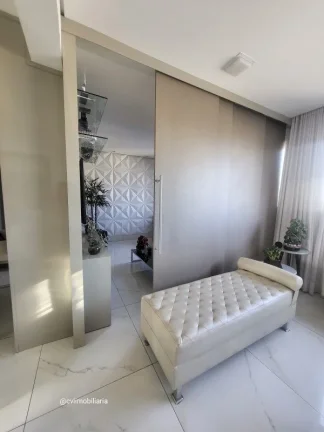 Imagem Suíte com closet
Duas semi suites com toucador
4° quarto reversível
Lavabo
Sala e cozinha em conc...