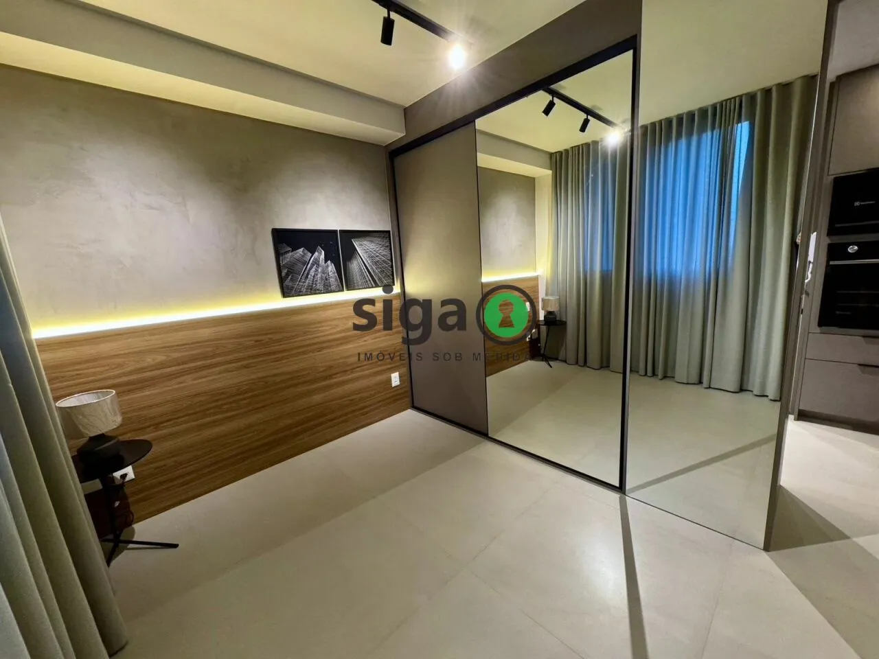 Imagem Apartamento para locação 38m² com vaga todo mobiliado localizado no eixo Berrini x Chucrizaidan.