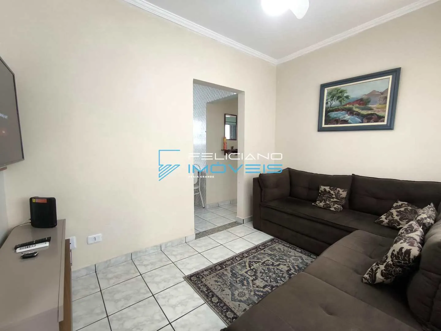 Imagem Apartamento com 2 quartos, Canto do Forte, Praia Grande - R$ 370 mil, Cod: 7418