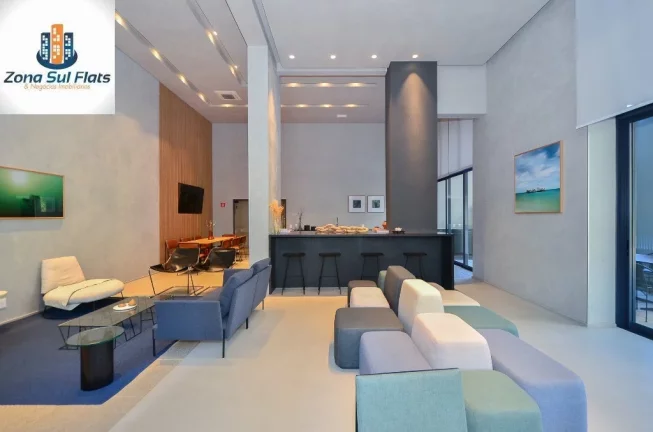 Imagem Apartamento Mobiliado à Venda Em Moema Com 1 Suíte e Varanda - Studio