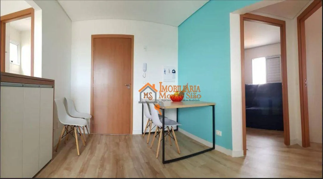 Imagem Apartamento com 2 dormitórios à venda, 46 m² por R$ 380.000,00 - Vila Galvão - Guarulhos/SP