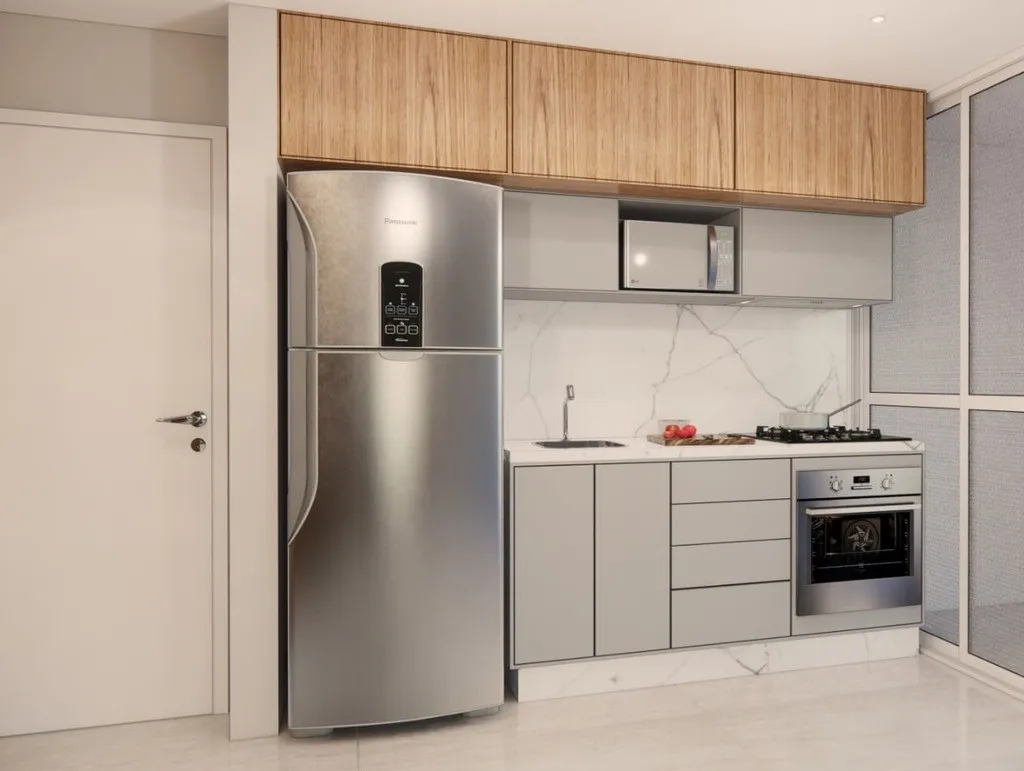 Imagem Apartamento à venda no Centro de Diadema-SP: 2 quartos, 1 suíte, 2 banheiros, 1 vaga de garagem, 54m². Imperdível!