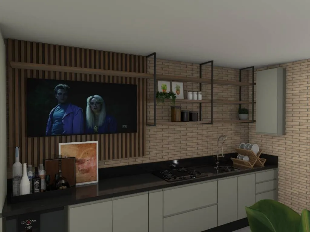 Imagem Casa Mobiliada à venda em Cascavel, Loteamento Colina Dourada - 140m²