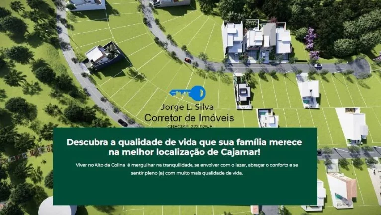 Imagem Lotes em Condomínio Fechado Alto da Colina Cajamar 160m2 à 350m2 Ultimas!