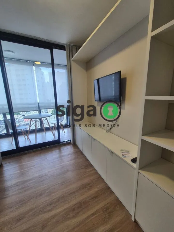 Imagem Studio mobiliado para Locação no Itaim Bibi com Vaga de Garagem.