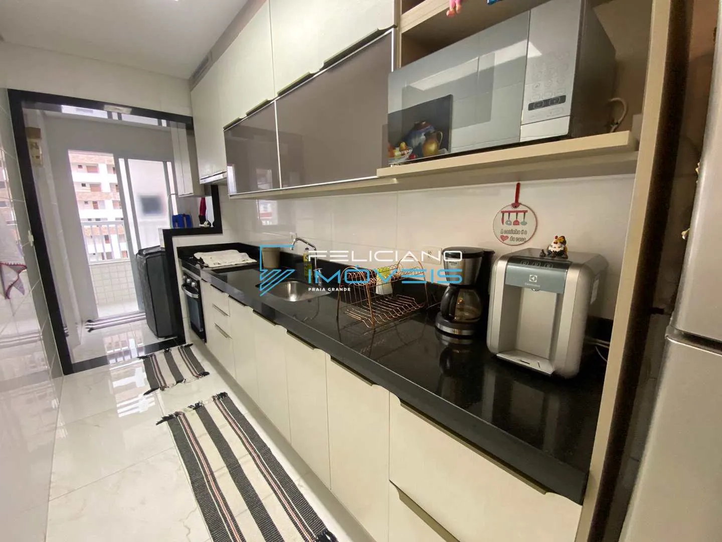 Imagem Apartamento com 2 quartos, Caiçara, Praia Grande - R$ 625 mil, Cod: 3988