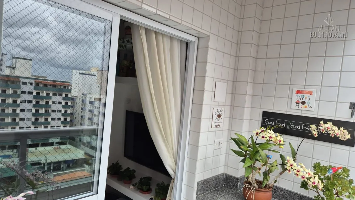 Imagem APARTAMENTO FRENTE MAR - MIRIM - VARANDA GOURMET E VISTA LIVRE