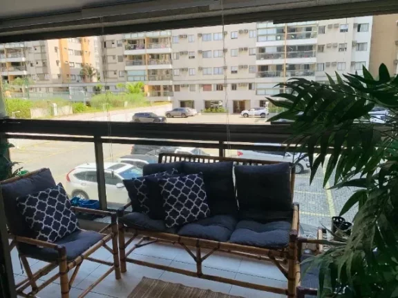 Imagem Apartamento no Park Premium Recreio Residences lazer completo com piscina quadra de areia