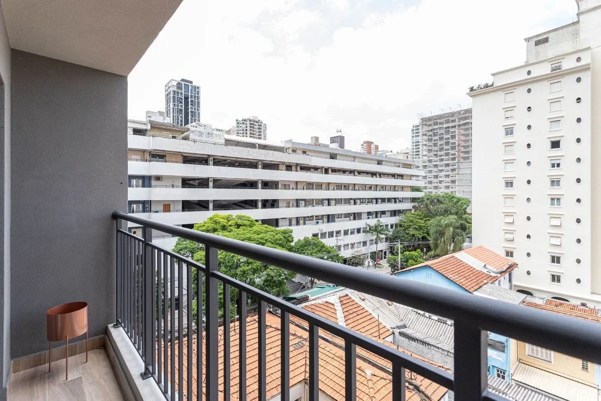 Imagem Apartamento com 1 Quarto para alugar, 26m² - Perdizes