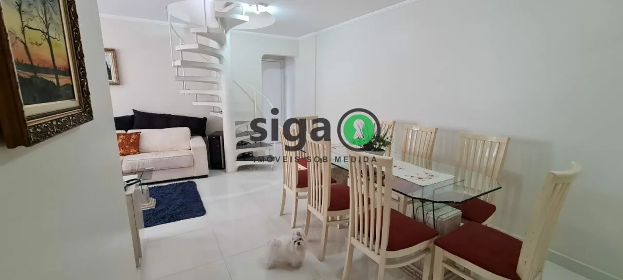 Imagem Cobertura 220m² 3 dormitórios, 2 suítes, 1 vaga, Santo Amaro, Terraço Gourmet.
