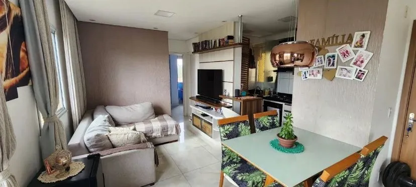 Imagem Apartamento para Venda em Campinas, Parque Fazendinha, 2 dormitórios, 1 suíte, 2 banheiros, 1 vaga