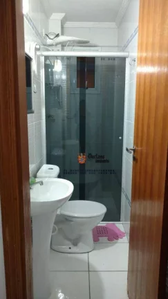 Imagem Apartamento com 1 dormitório à venda, 47 m² por R$ 299.000 - Caiçara - Praia Grande/SP