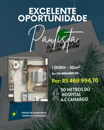 Imagem Apartamento para Venda em São Paulo / SP no bairro Aclimação
