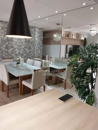 Imagem Apartamento 95m² de Alto Padrão 2 Dormitórios 1 Suíte com CLoset e Sacada (Podendo ser 3), Terraço Gourmet, 2 Vagas, Lazer Completo no Jardim Pedroso em Mauá-SP