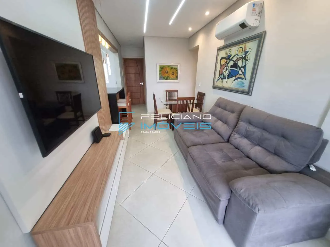 Imagem Apartamento com 2 quartos, Ocian, Praia Grande - R$ 635 mil, Cod: 7287