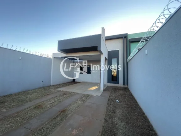 Imagem Imperdível oportunidade de casa à venda em Campo Grande-MS, Jardim Tijuca! 3 quartos, 1 suíte, 2 salas, 1 banheiro, 2 vagas de garagem, 93,72m².