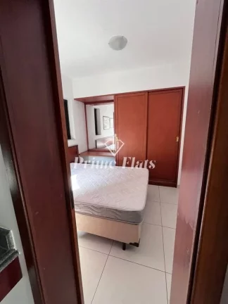 Imagem Flat disponível para locação no Edificio Griffes Residencial, com 30m², 1 dormitório e 1 vaga de garagem