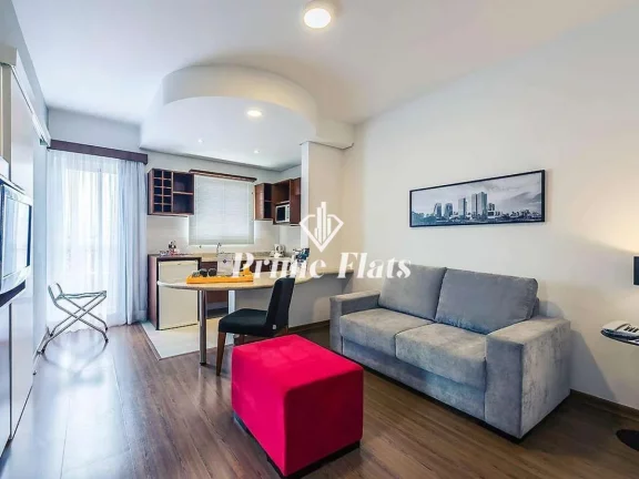 Imagem Flat disponível para venda no Mercure São Paulo JK Vila Olímpia, com 33m², 1 dormitório e 1 vaga