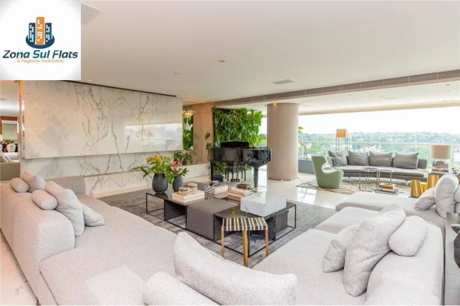 Imagem Apartamento Alto Padrão à Venda No Campo Belo Com 4 Suítes e 5 Vagas