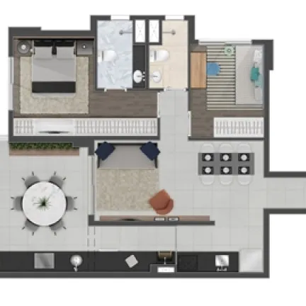 Imagem Apartamento com 2 Quartos à Venda, 73 m² em Cerqueira César - São Paulo