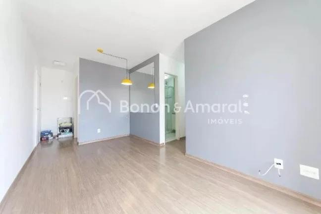 Imagem Apartamento à venda no Condomínio Lumini 1, no bairro Santa Genebra em Campinas. Planta bem distri...
