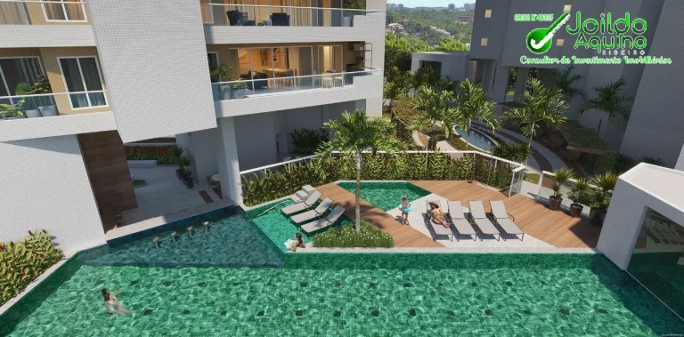 Imagem Apartamento 3 e 4 suítes, lazer, no bairro de Fátima em melhor local.