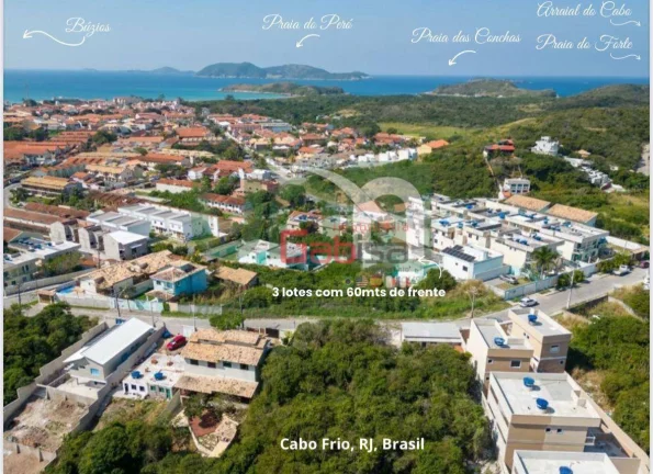 Terreno à venda, 1836 m² por R$ 2.000.000,00 - Peró - Cabo Frio/RJ