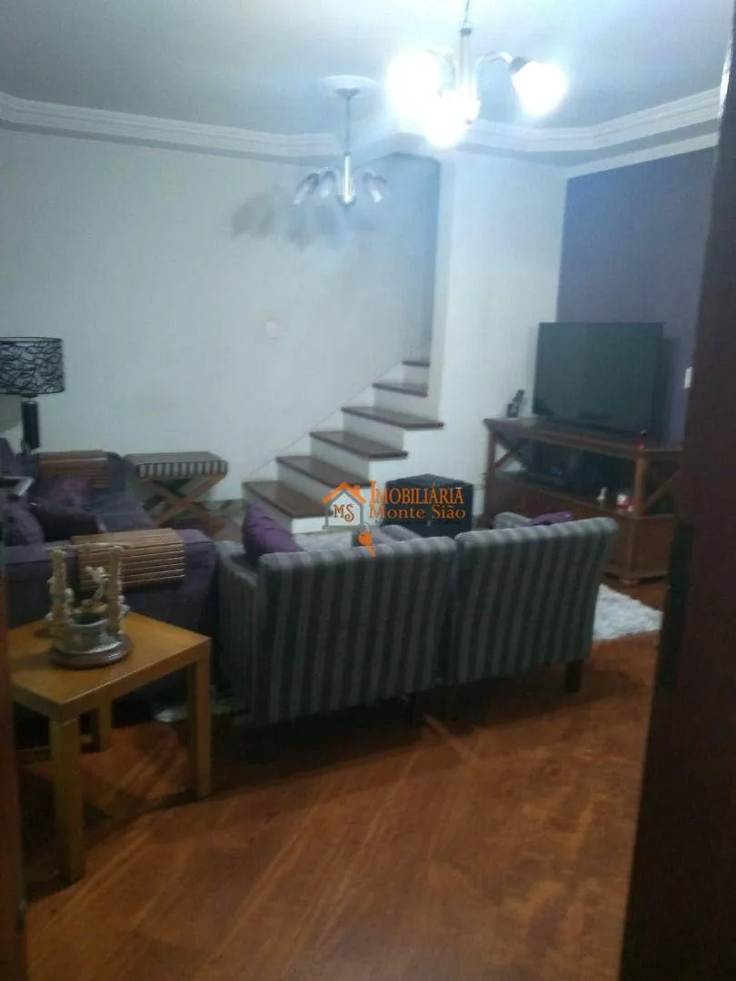 Imagem Sobrado com 3 dormitórios à venda, 191 m² por R$ 780.000,00 - Jardim Santa Clara - Guarulhos/SP