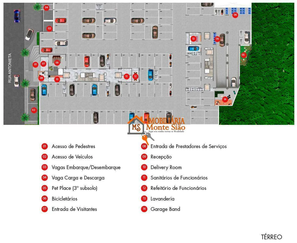Imagem Studio com 1 dormitório à venda, 31 m² por R$ 320.000,00 - Picanco - Guarulhos/SP