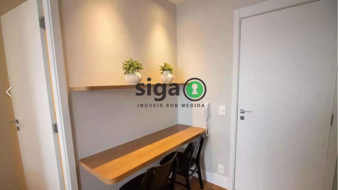 Imagem Apartamento 1 dormitório, 30m², mobiliado para locação - Campo Belo - São Paulo/P