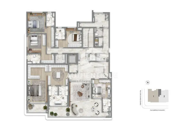 Imagem CASA GABRIELE CAMPO BELO - Apartamento à venda no bairro Campo Belo - São Paulo/SP, Zona Sul