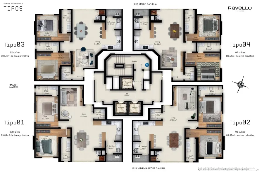 Imagem Apartamento à venda com 80m2 por R$ 1.000.000,00