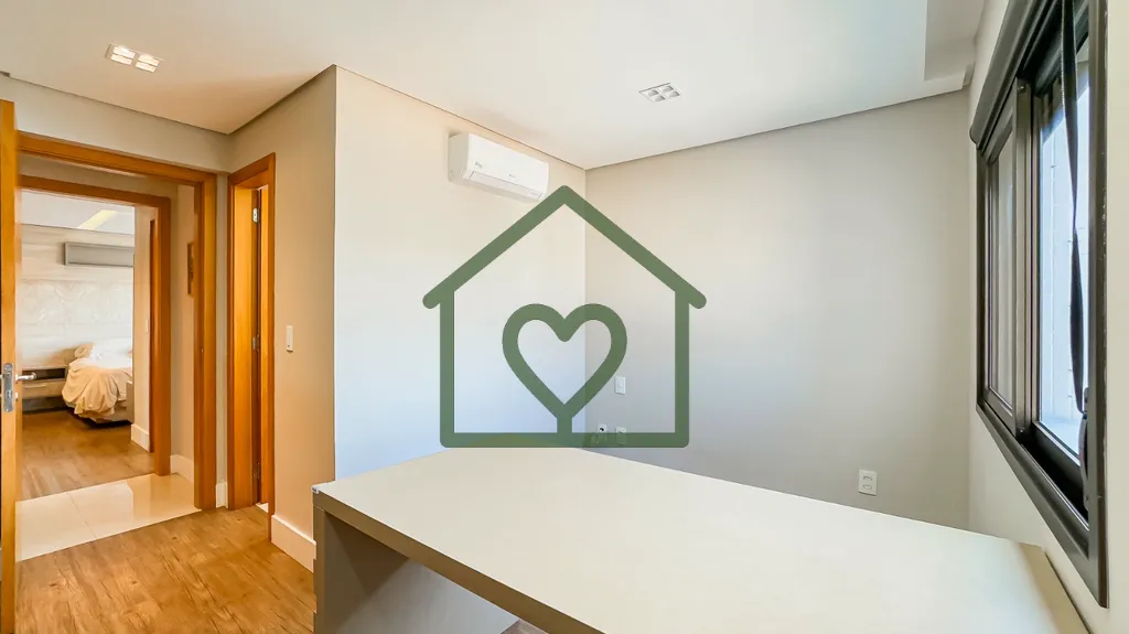 Imagem Apartamento mobiliado de 95m², distribuídos em 2 dormitórios sendo, living para 2 ambientes com l...