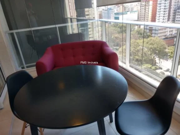 Imagem Apartamento à venda na Consolação, SP: 1 quarto, 1 sala, 1 banheiro, 1 vaga de garagem, 35m². Confira!