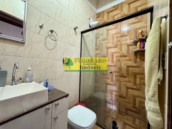 Imagem Sobrado 3 Dorms. com Piscina e Churrasqueira - Condomínio na Prainha, Caraguatatuba - 73m² - 2 vagas
